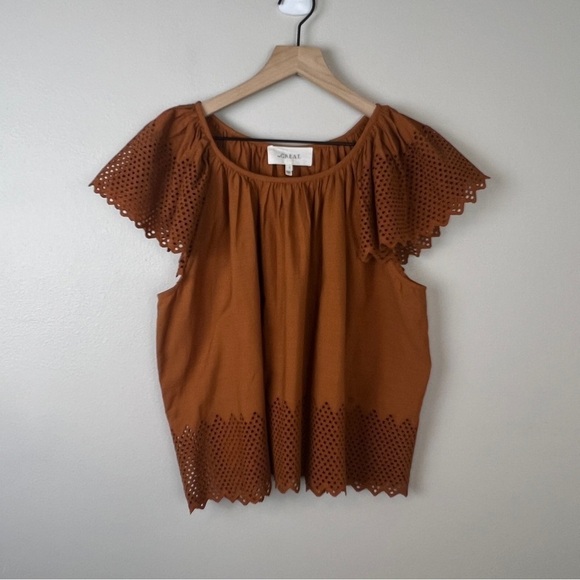 The Great The Eyelet Dale Top - Picture 2 of 6